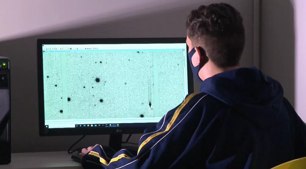 Estudante de Curitiba descobre novo asteroide em projeto da NASA