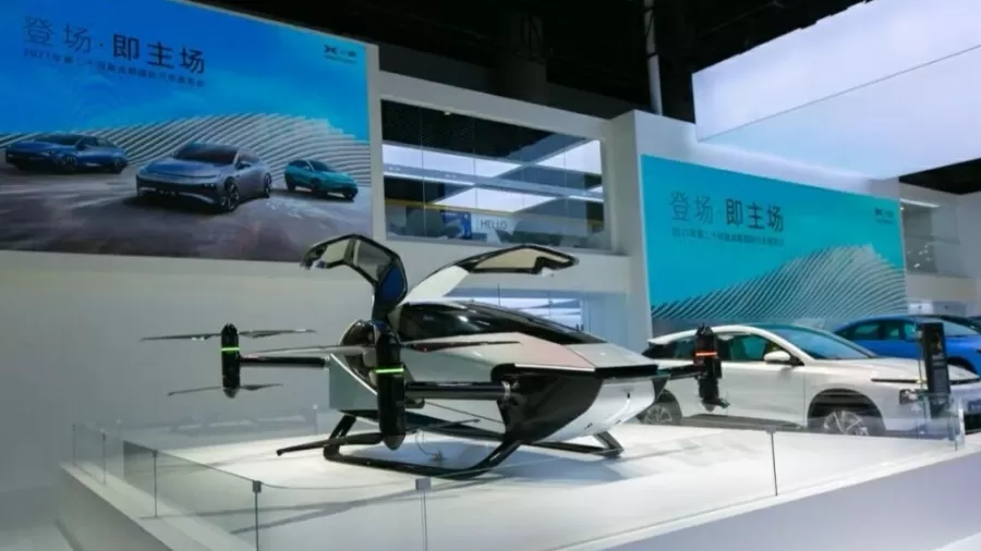 Marca chinesa exibe carro voador capaz de ir até 130 km/h